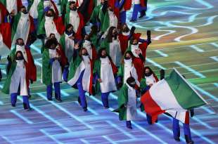 italia cerimonia apertura pechino 2022 4