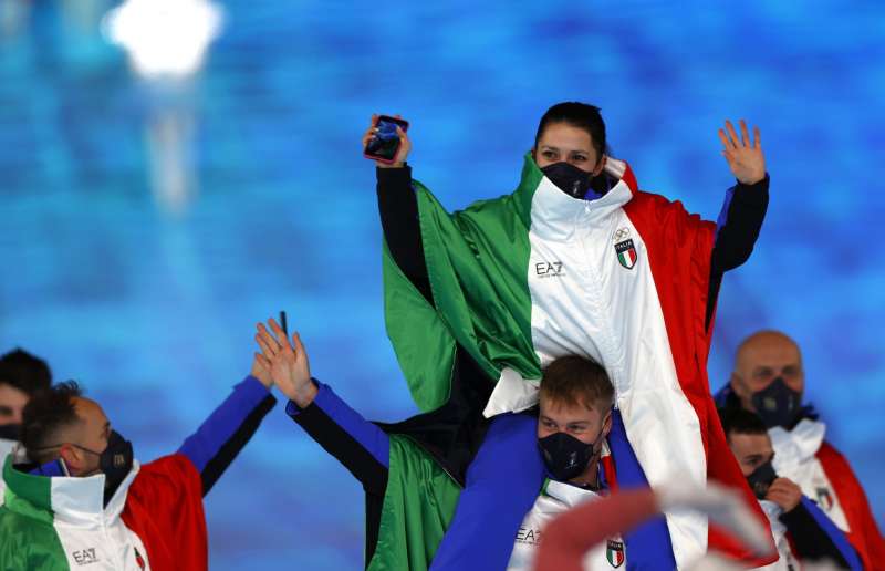 italia cerimonia apertura pechino 2022 6