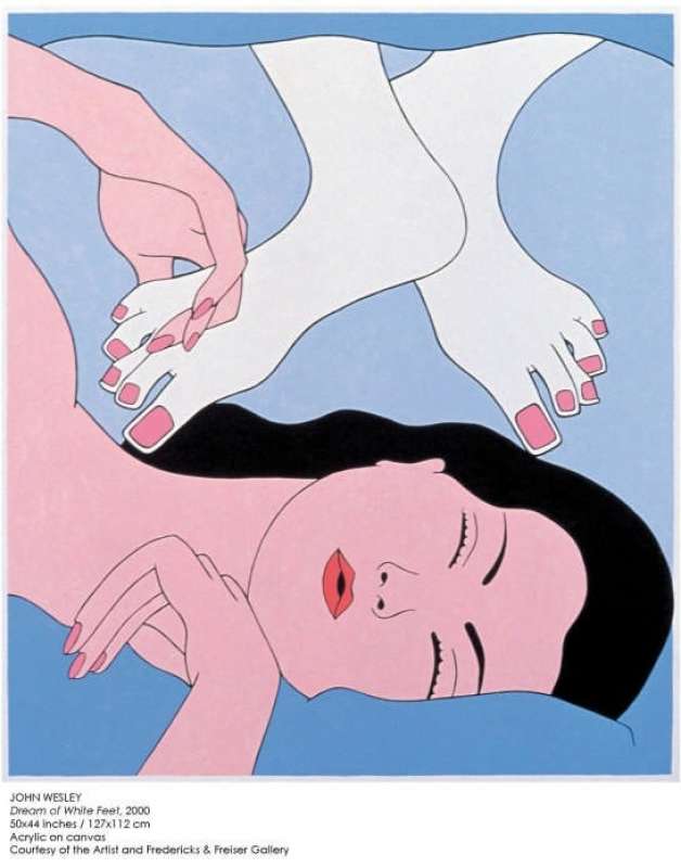 john wesley dream of white feet, 2000