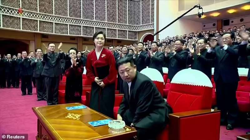 Kim Jong Un e la moglie Ri Sol Ju