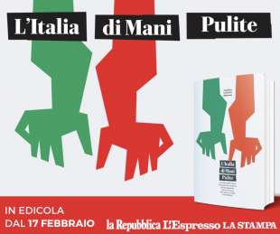 L'ITALIA DI MANI PULITE - IL LIBRO DEL GRUPPO GEDI