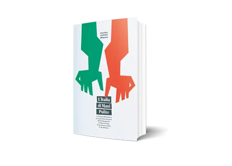 L'ITALIA DI MANI PULITE - IL LIBRO DEL GRUPPO GEDI  