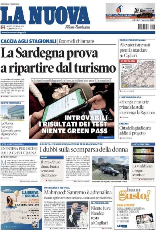 la nuova sardegna