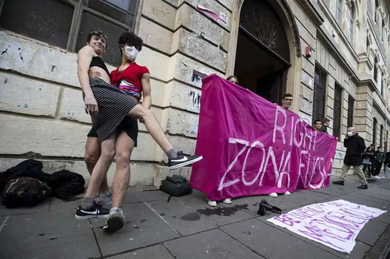 LICEO RIGHI PROTESTE