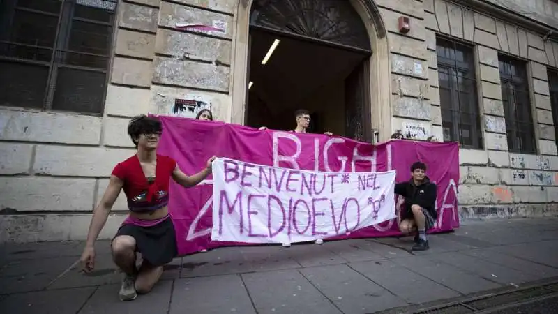 LICEO RIGHI PROTESTE 8