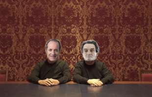 luca zaia e attilio fontana parlano cinese meme