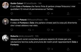 luca zaia e attilio fontanna parlano cinese tweet 3