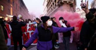 manifestazione studenti a roma 5