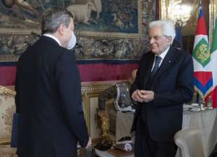 mario dragih sergio mattarella consiglio supremo di difesa