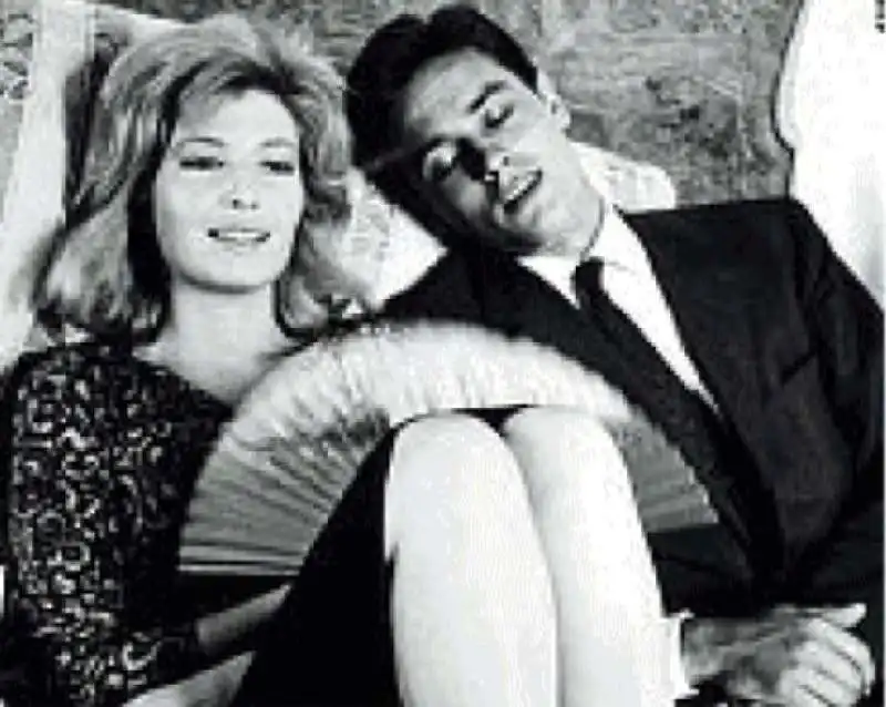 monica vitti e alain delon