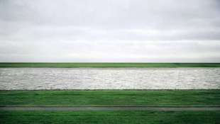 paesaggio reno ii di andreas gursky