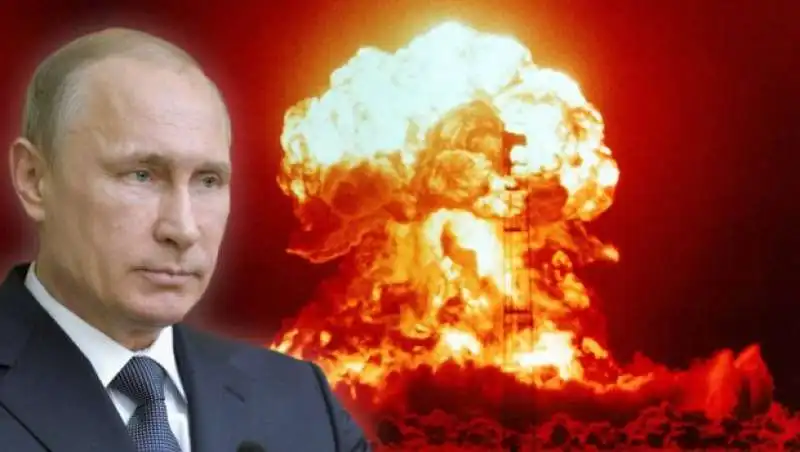 PUTIN RISCHIO BOMBA ATOMICA