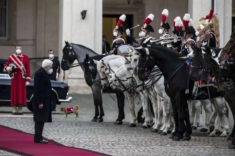 sergio mattarella insediamento bis