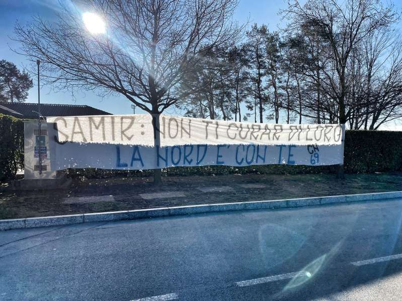 striscione curva nord inter appiano gentile