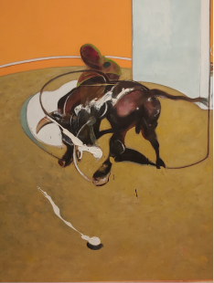 study for bullfight bacon