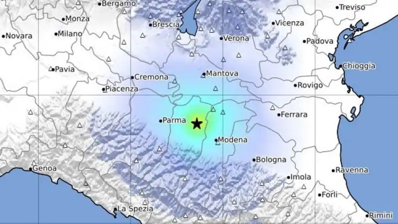 TERREMOTO REGGIO EMILIA - 9 FEBBRAIO 2022