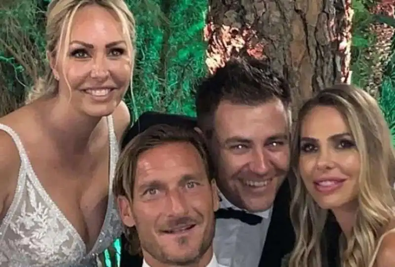 TOTTI ILARY SILVIA MARITO