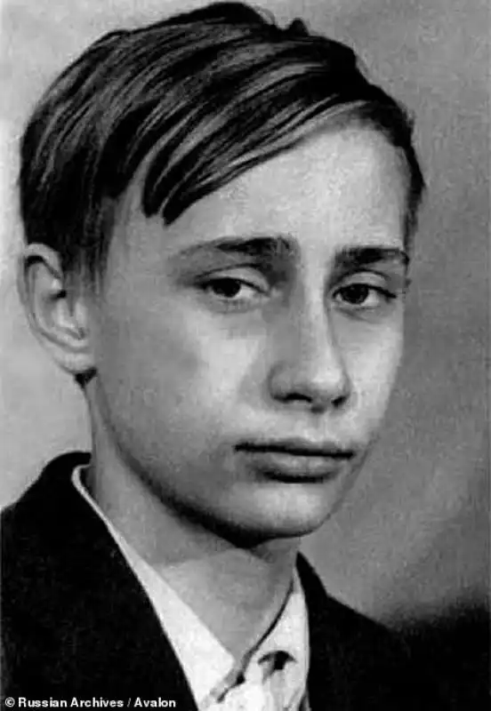 vladimir putin adolescente