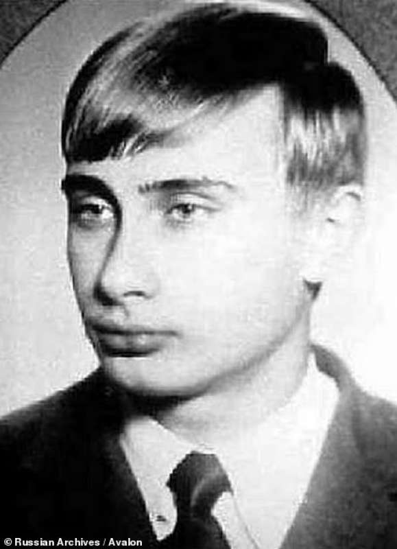 vladimir putin nel 1970