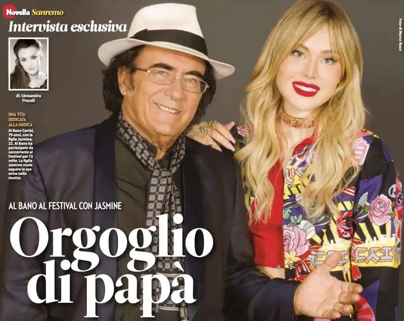 AL BANO E LA FIGLIA JASMINE - NOVELLA2000