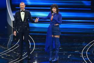 amadeus madame terza serata sanremo 2023.