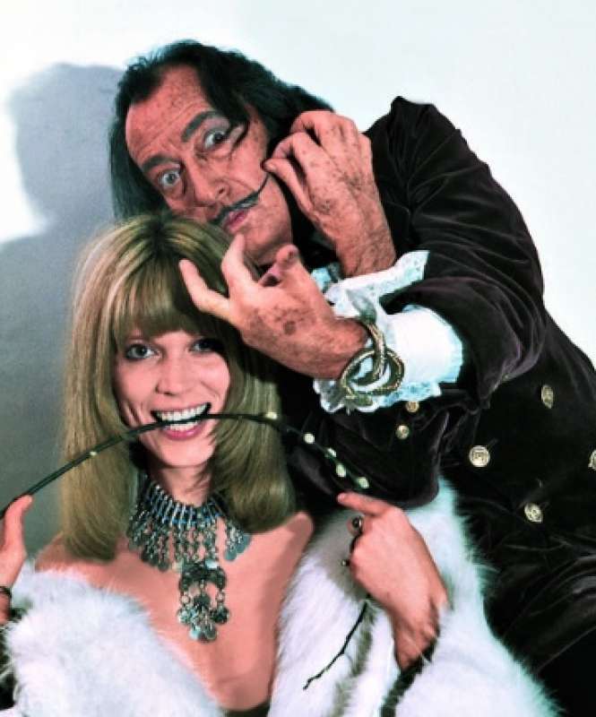 amanda lear salvador dali