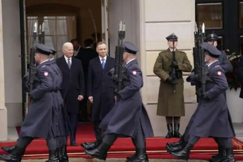 Andrzej Duda E JOE BIDEN IN POLONIA 1