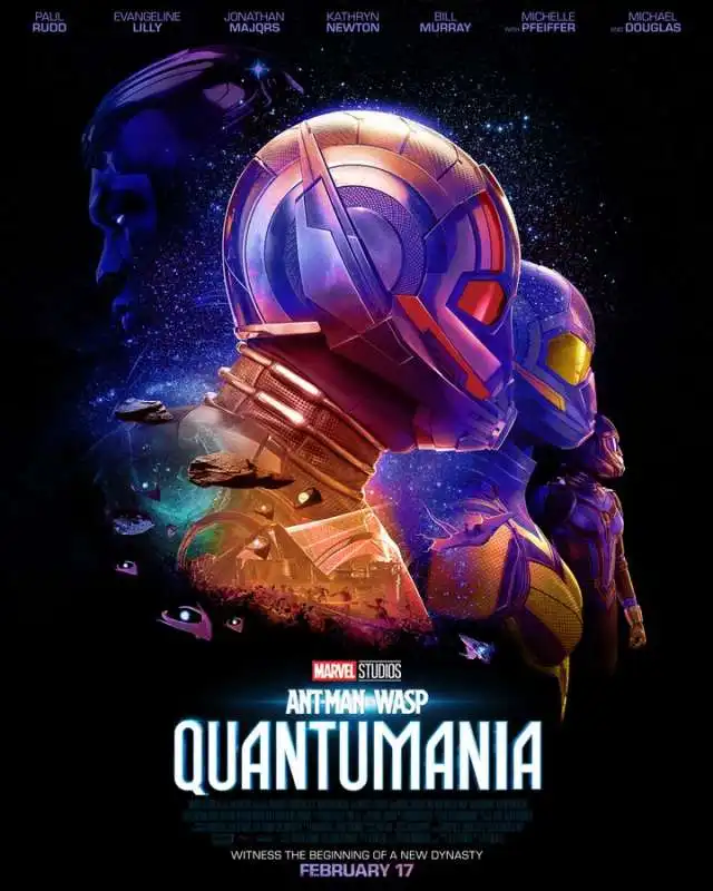 ant man and the wasp quantumania locandina