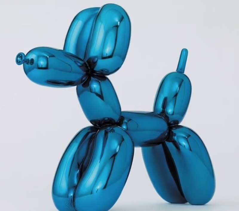 balloon dog jeff koons