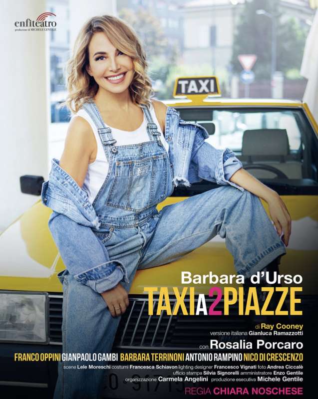 barbara d'urso taxi a 2 piazze