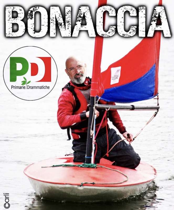 BONACCIA - MEME DI CARLI SULLA SCONFITTA DI BONACCINI ALLE PRIMARIE