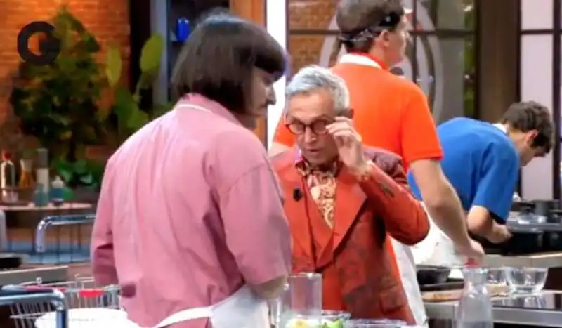 bruno barbieri critica i capelli di edoardo a masterchef 8