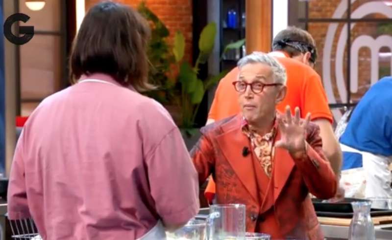 bruno barbieri critica i capelli di edoardo a masterchef 9