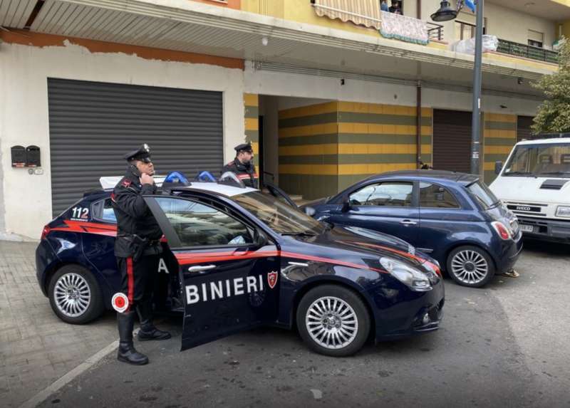 carabinieri a casa di tiziana mirabelli