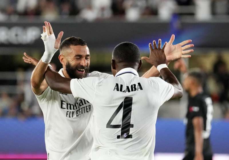 DAVID ALABA KARIM BENZEMA