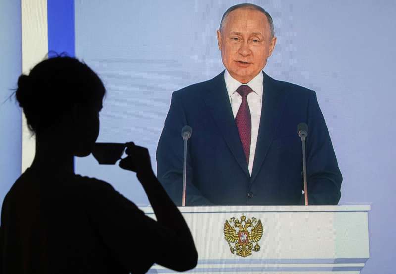 discorso di putin 21 febbraio 2023