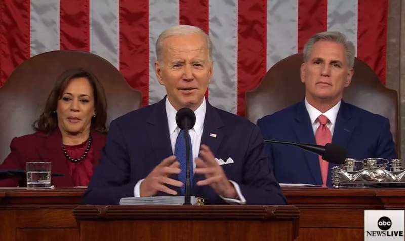 discorso sullo stato dell'unione di joe biden