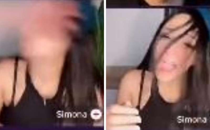 donna schiaffeggiata in diretta su tiktok dal marito