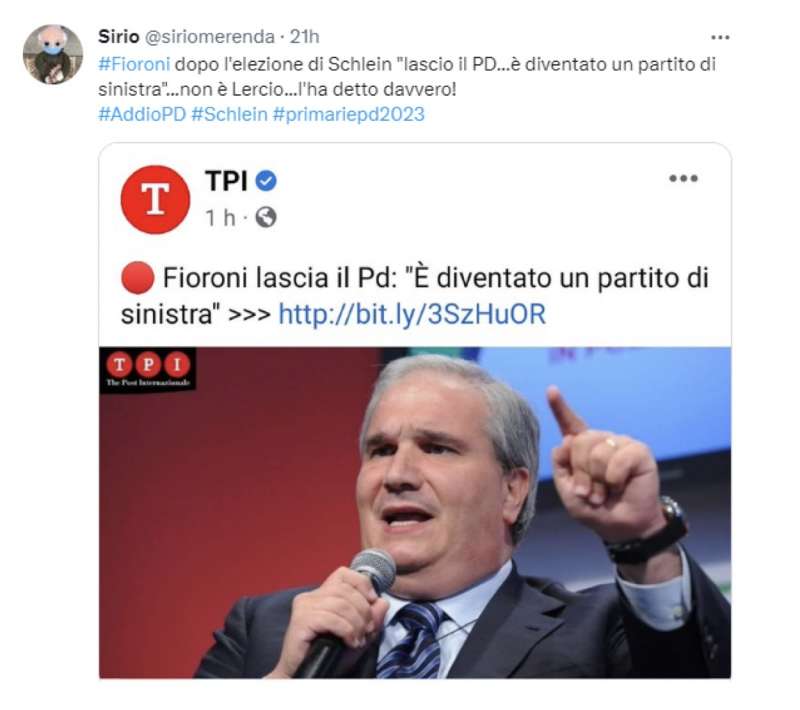 elly schlein nuova segretaria del pd tweet 3