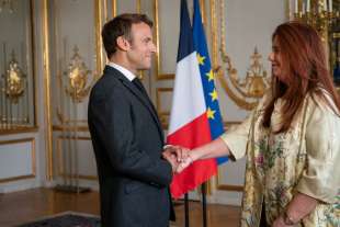 emmanuel macron emanuela d'alessandro