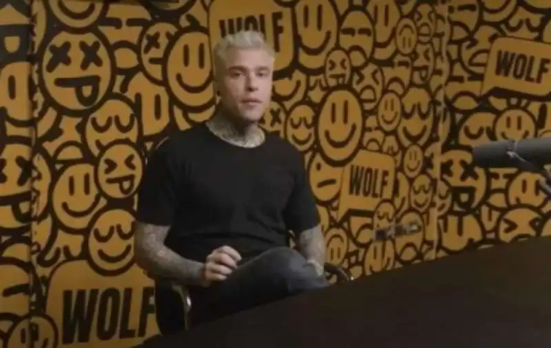 fedez balbebetta durante il podcast wolf 3