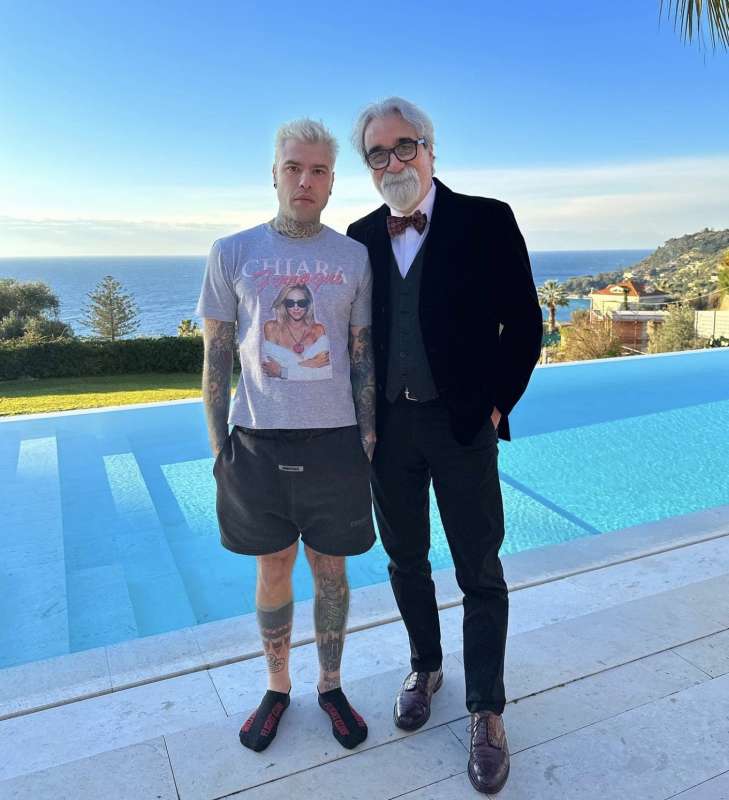 FEDEZ E PEPPE VESSICCHIO A SANREMO