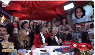 fiorello elodie viva rai 2 viva sanremo