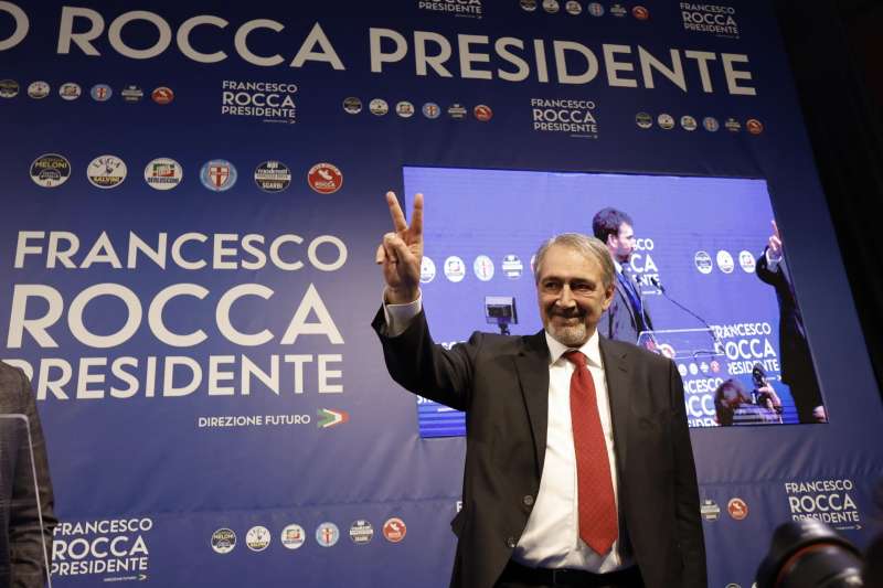 FRANCESCO ROCCA DOPO LA VITTORIA