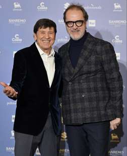 gianni morandi stefano coletta conferenza stampa di presentazione sanremo 2023