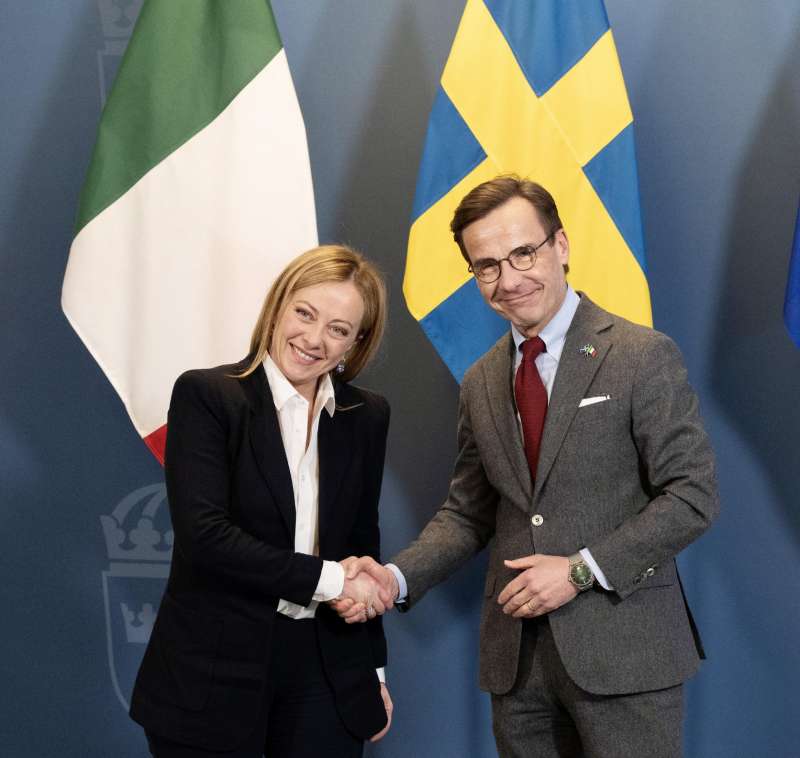 Giorgia Meloni Ulf Kristersson