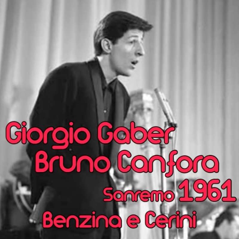 giorgio gaber benzina e cerini