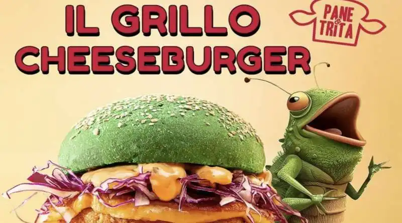 hamburger con farina di grillo 1