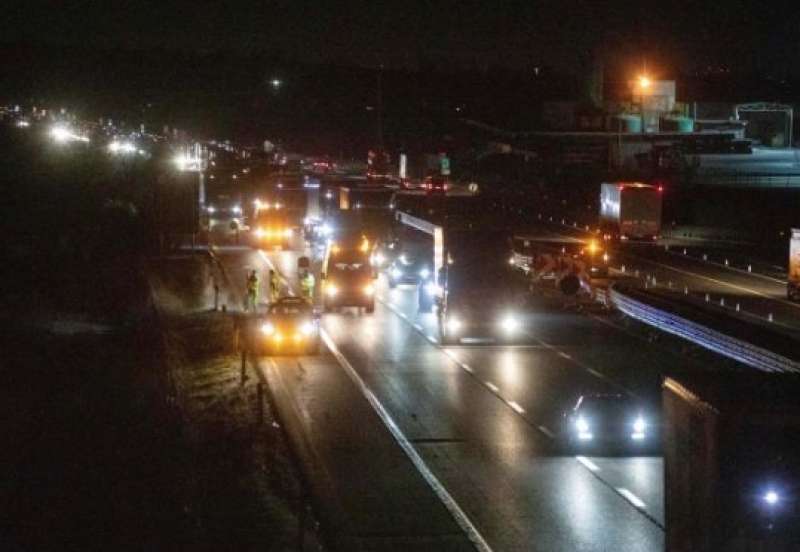 INCIDENTE AL CASELLO MILANO GHISOLFA DELL AUTOSTRADA A4