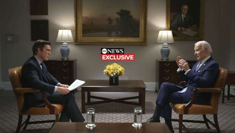 JOE BIDEN INTERVISTA A ABC NEWS